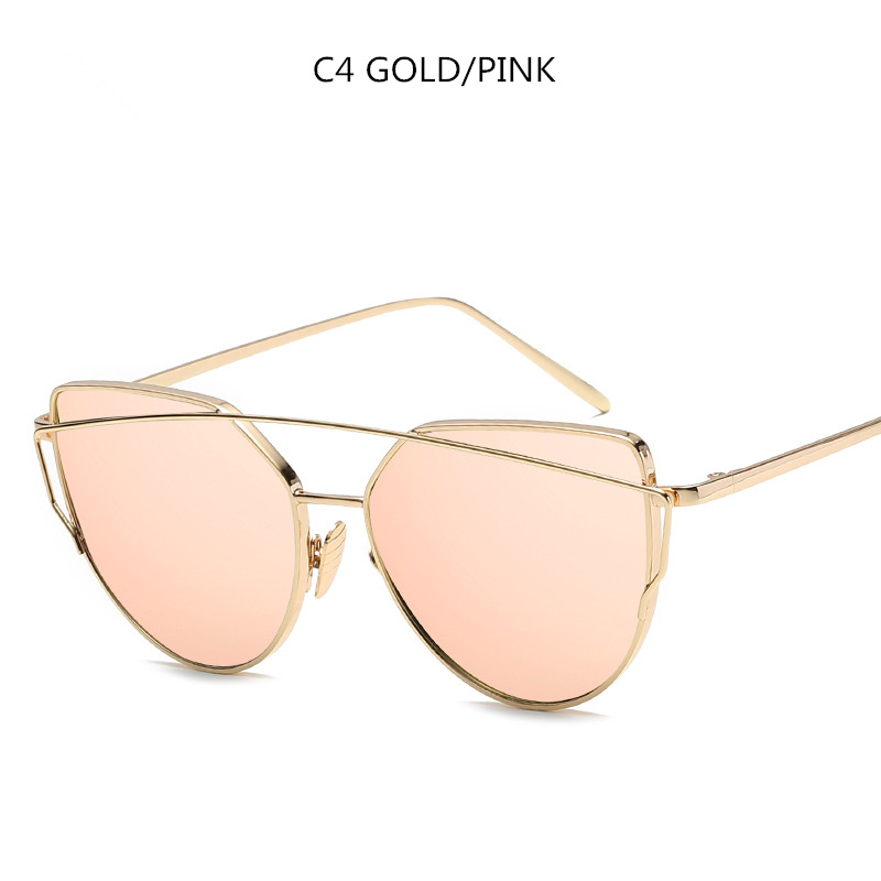 Cat Eye Sunglasses Cupronickel Frame Material Color Film Glasses Personalized Sunglasses Ladies Sunglasses - Image 3