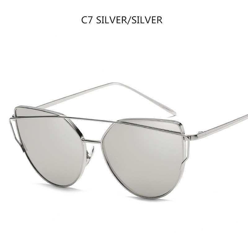 Cat Eye Sunglasses Cupronickel Frame Material Color Film Glasses Personalized Sunglasses Ladies Sunglasses - Image 8