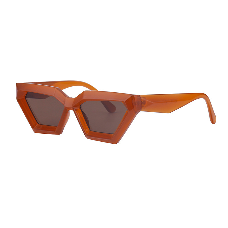 Small Frame Sunglasses Irregular Cat Eye Sunglasses - Image 10